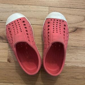 Natives Kids Pink Slip-On Shoes